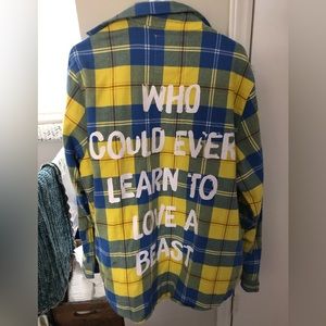 Disney Cakeworthy Beauty and the Beast Flannel